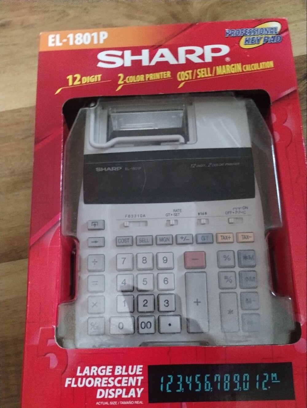 Sharp Printer Adding Machine Nwt - Picture 2 of 5